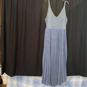 Zara pleated limited edition dress